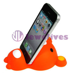 Promo Red bear silicone cell phone holder silicone stand for mobile phone