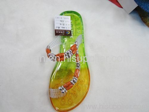 woman fashion flip flops