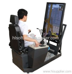 rotary drilling rig training simulator