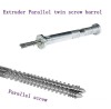 paralllel twin screw and barrel for extruder