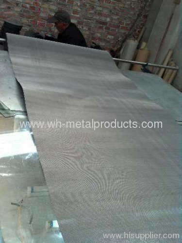 Metal wire woven mat type nets