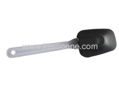 Plastic handled silicone spatula of kitchen tools