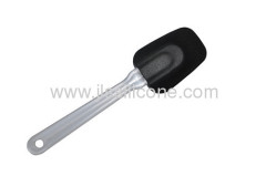 Plastic handled silicone spatula of kitchen tools