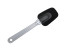 Kitchenware spatula silicone sharper with clear plastic handle