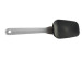 Kitchenware spatula silicone sharper with clear plastic handle