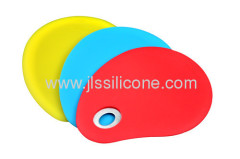 Round silicone scraper without handle