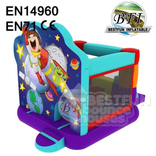 Inflatable Space Bouncer with Slide