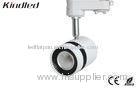 6.5W Bridgelux COB Led Track Lights , 0.9 PF 370LM Black Or White Finish