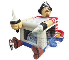Inflatable Pirate Bouncer Combo
