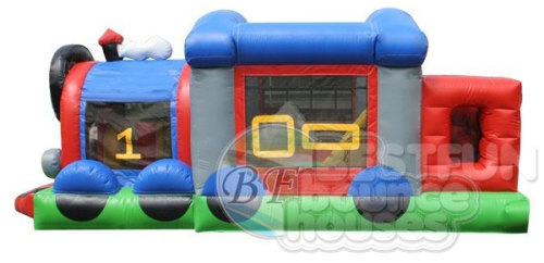 Inflatable Crazy Train Medium Size