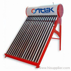 2013 nonpressure solar hot water,evacuated tubes solar system, solar water heaters