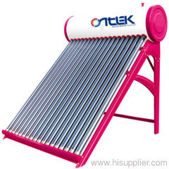 nonpressure stainless steel solar water heater ,solar hot water, evacuated tube solar water heaters