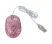 wire optical bling mouse usb cable 2.0