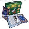 Word by Word Recitation Electronic Quran Pen Scanner , 4GB Islamic Holy Quran Read Pen