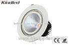 34 Wattage Round COB Recessed Led Downlighting Indoor , IP44