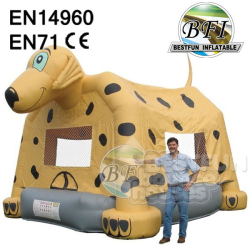 Inflatable Spotty Theme Bouncer