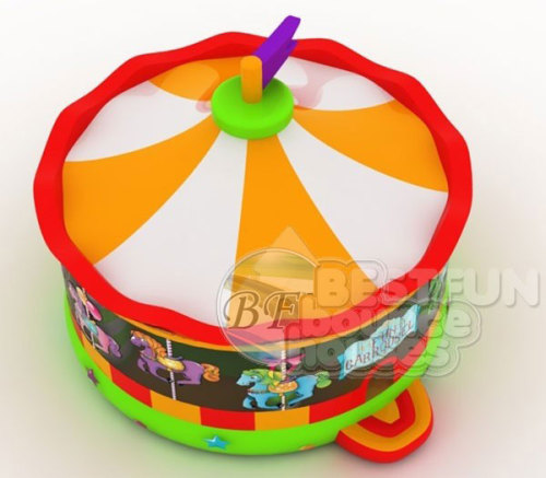 Inflatable Carousel Bounce House, Inflatable Fun Carousel Bouncer