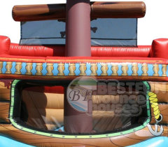 Inflatable Small Pirate Ship Castle Bouncer