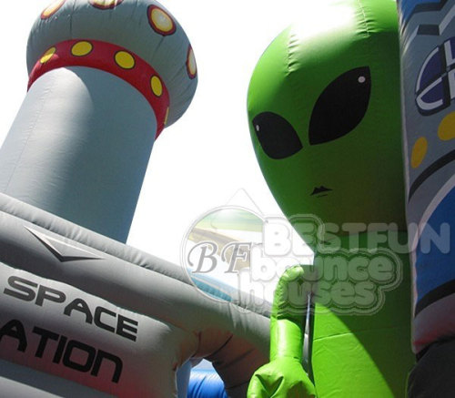 Inflatable Space Station Game Bouncer