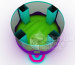 Inflatable Birthday Cake Bouncer