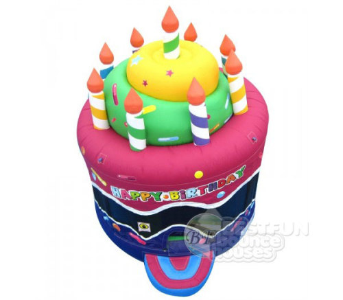 Inflatable Cake Castle As Gift For Children