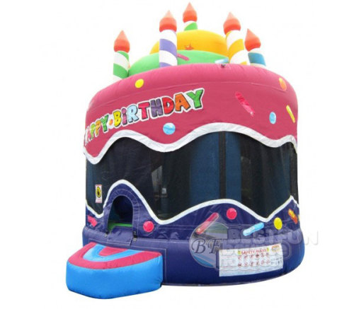 Inflatable Cake Castle As Gift For Children