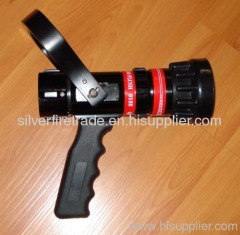 Select flow fire hose nozzle