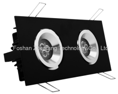 2*9w ceiling light