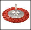 Nylon Wheel Brush with shank D:40/50/63/75/100mm W:6mm