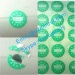 Small Round Date Warranty Stickers for cell phones