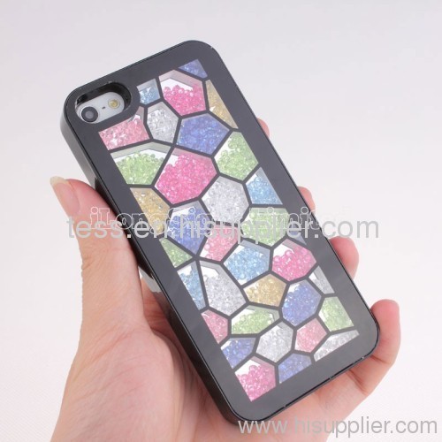 Bling Water Cube Style Colorful Swarovski Crystal Case for iphone 4s/5g