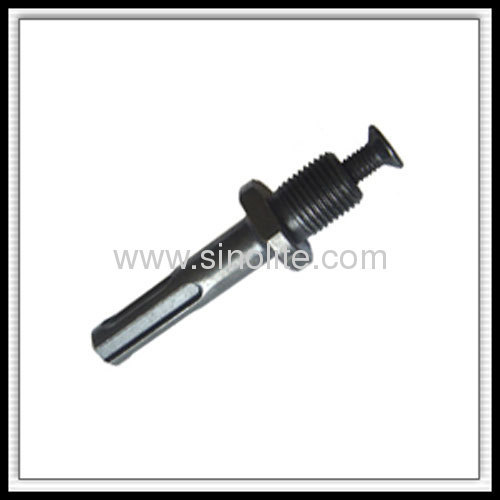 Adaptor of drill chuck with screw