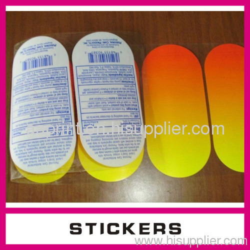 Paper sticker, hologram sticker, hologram laser sticker