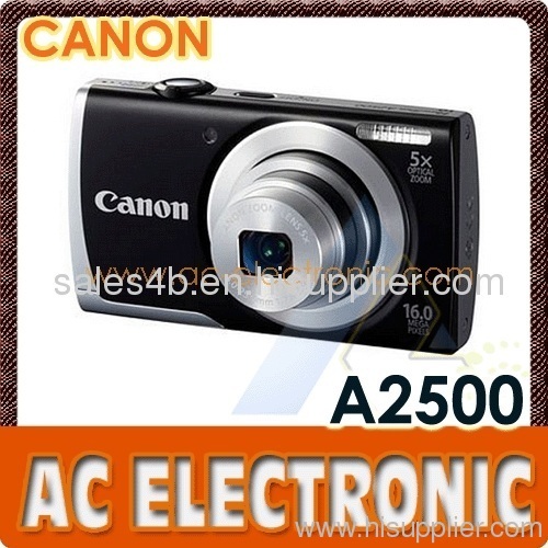 Canon-A2500- Black digital camera