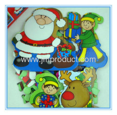 45-Piece Colouring Cartoon 3D Christmas Puzzle