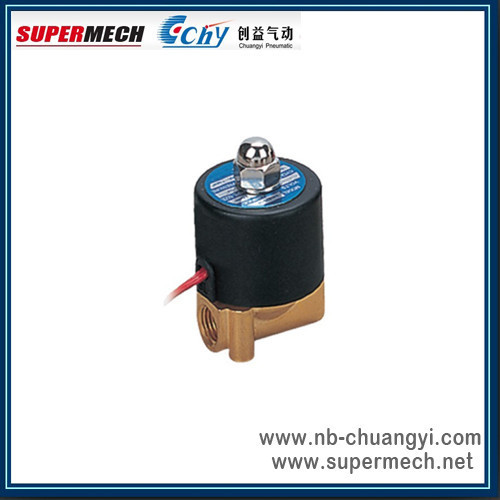 2 way direct acting brass liquid 12V solenoid valve 24V