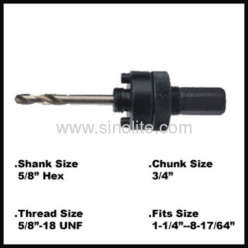 Arbor 5/8" hex shank