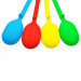 Eco friendly and safe silicone spoons in candy color