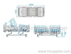 Luxury Electric Three Function Nursing Bed