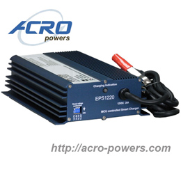 Lead-Acid Battery Charger, 240W, Single Output, Built-in MCU