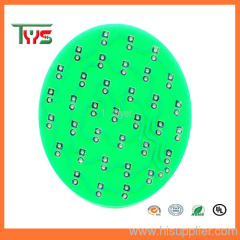 round double-sided pcb board