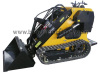 Mini tracked skid steer loader