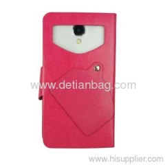Most popular custom PU leather protective universal mobile phone case for iphone4 iphone4s iphone5 galaxy s