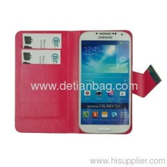 Most popular custom PU leather protective universal mobile phone case for iphone4 iphone4s iphone5 galaxy s