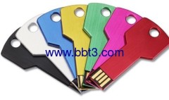 Promotional key shape metal USB drives