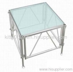 Size:1.22*2.44m outdoor portable stage for car show or fashion show