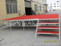 Size:1.22*2.44m outdoor portable stage for car show or fashion show