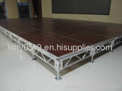 Size:1.22*2.44m outdoor portable stage for car show or fashion show