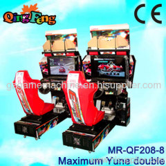 car racing game machine 32 LCD Maximum Tune MR-QF208-8 Double players