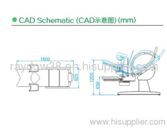 Electric Gynecology Examination Bed